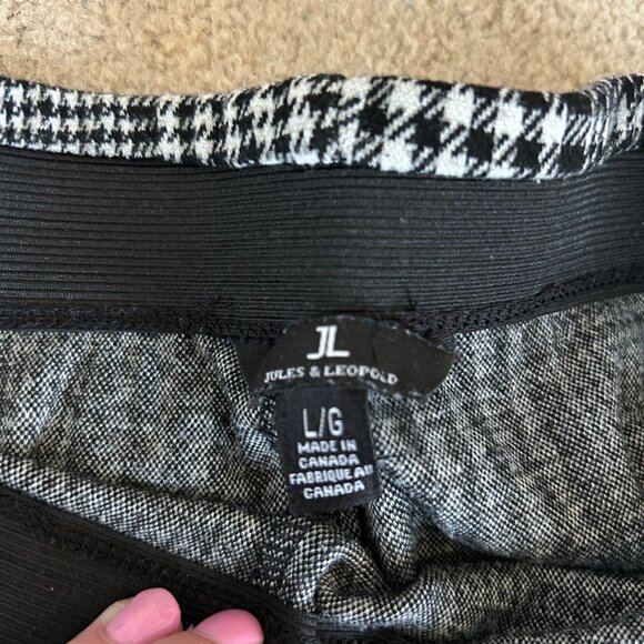 elastic waist wide leg pants - Picture 2 of 5